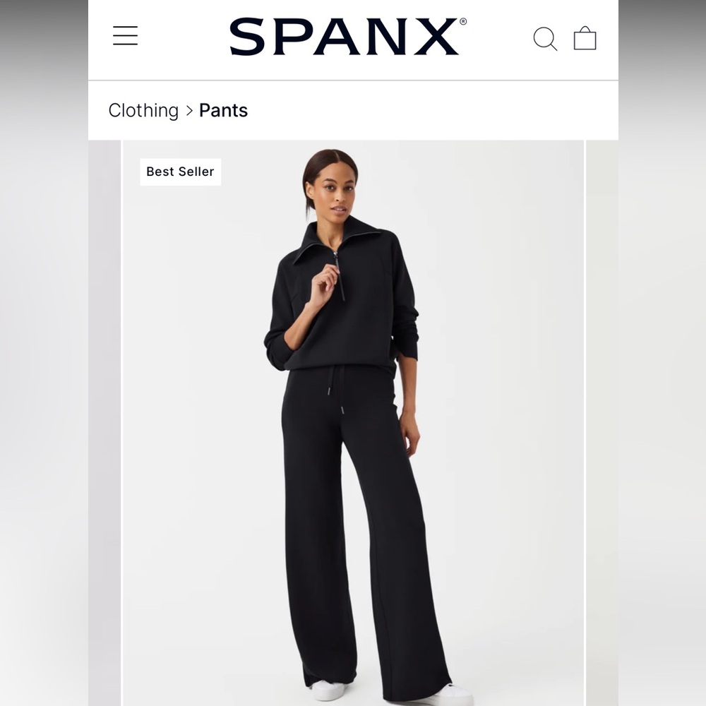 SPANX AirEssentials Wide Leg Pant